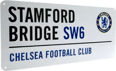 Produktbild von Oficiální nápis Chelsea FC TA1009 (jedna velikost) (bílá)