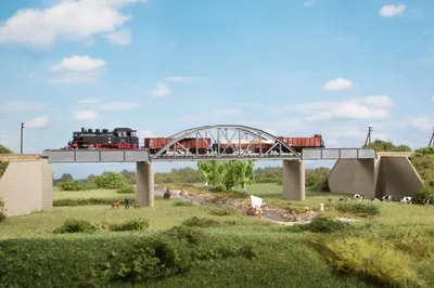 Produktbild von Auhagen Stahlbrücke 14483