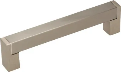 Obrázok produktu pre Zábradlie RE18, brúsený nikel, nerezová oceľ, 128 mm