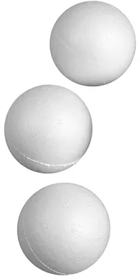 Produktbild von Styropor-Kugeln, D 5 cm, Weiß, 50 Stk/ 1 Pck [HOB-543041]