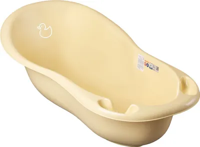Produktbild von Anatomische Badewanne 102 cm gelbe Ente