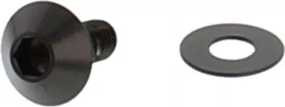 Produktbild von Linsenschraube JMP M5x0,8mm 12mm Edelstahl V4A schwarz