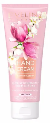 Produktbild von Eveline Flower Blossom Strongly Regenerating Smoothing Hand Cream Collagen 75ml