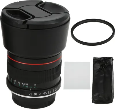 Zdjęcie produktu dla 85 mm F1,8 Duży otwór przysłony Pełnoklatkowy, manualny obiektyw portretowy z mocowaniem AI do Nikona