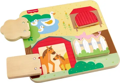 Immagine prodotto di Pensione Animali Da Fattoria In Legno Fisher-Price
