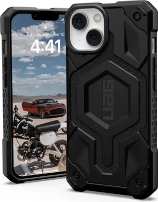 Produktbild von Urban Armor Gear Monarch Pro, Cover, Apple, Iphone 14, 15,5 cm (6.1"), Schwarz