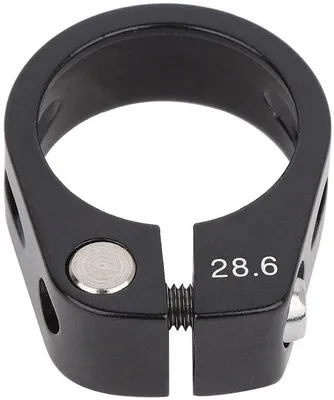 Immagine prodotto di Supporto per sella da bicicletta, 28,6 mm - Leggero in alluminio - Antiscivolo - Leggero - Stabile - Facile da installare - Portasella