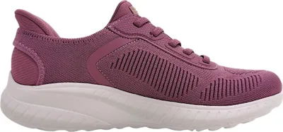 Productafbeelding van Skechers Bobs Squad Chaos Sportschuhe Damen Trainingsschuhe sportlicher Schnürer Violett Freizeit