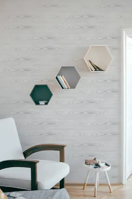 Obrázok produktu pre 20 m2 / 120 kusov stropné obklady stropné panely drevené stropné obklady drevený vzhľad imitácia dreva strieborný polystyrén
