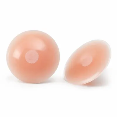 Produktbild von 2x Selbstklebende Silikon BH Pads für rückenfreie Kleider H0407
