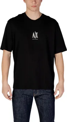 Zdjęcie produktu dla Armani Exchange Czarny T-shirt z logo - Xl