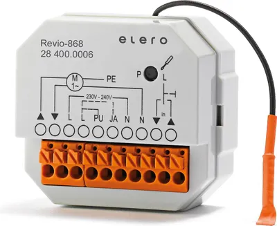 Produktbild von Elero Revio 868 Funkempfänger für Rohr- und Jalousieantriebe