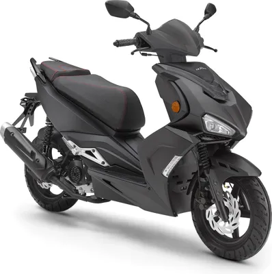 Produktbild von LuXXon F18 Motoroller - City Roller mit 50 ccm - 2,9 PS für max 45 km/h - matt schwarz