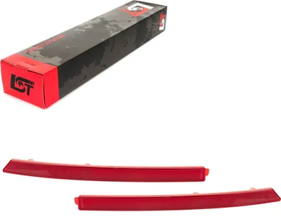Produktbild von 2x Reflektor Rückleuchte hinten links rechts rot für Seat Ibiza IV 4 6J FR 2011-