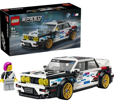 Obrázok produktu pre LEGO Speed Champions BMW M3 (E30), Stavebnica, 9 rok / roky, Plast, 358 kusov, 413 g
