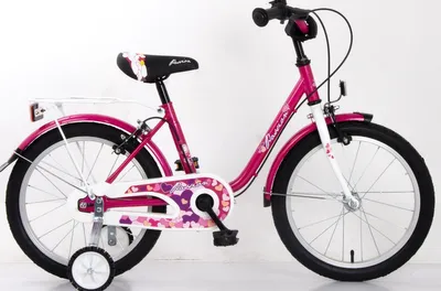 Produktbild von 18 Zoll Kinder Mädchen City Fahrrad Bike Rad Kinderfahrrad PASSIO Pink