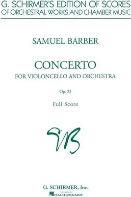 Produktbild von Cellokonzert, Op. 22: Studienpartitur