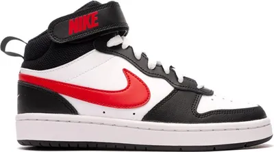 Produktbild von Nike Court Borough Mid 2 Bg White/University Red-White 38