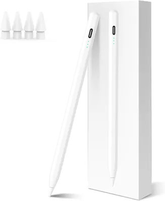 Immagine prodotto di Stilo per iPad, alta precisione, magnetico, compatibile con iPad Pro/Air/Mini dal 2018 al 2025