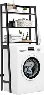 Toilettenbrett mit 3-stufigem Stauraum und Toilettenpapierhalter - Platzsparender Organizer für das Badezimmer