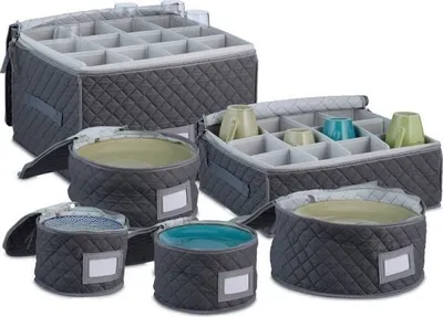 Zdjęcie produktu dla Pudełko do przechowywania porcelany 6 szt.