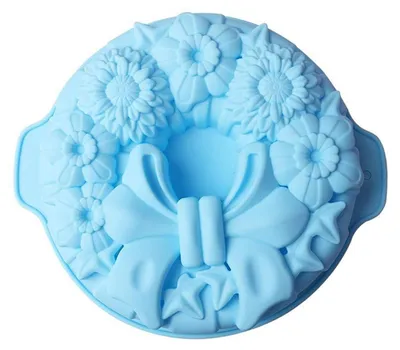 Immagine prodotto di Stampo in silicone per dolci, diametro 29,5 cm, ideale per Natale, antiaderente, per muffin, torte, budini e pane, confezione singola
