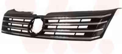 Obrázek produktu pro VAN WEZEL 5740510 Mřížka chladiče Přední mřížka pro VW Passat Variant (365) Černá Chrom