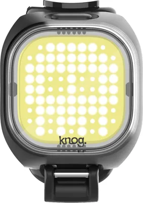 Produktbild von Knog Blinder Mini Skull, Frontbeleuchtung, Grau, 50 lm, Akku, 60 h, 33 mm