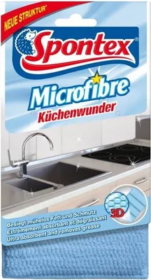 Immagine prodotto di Panno in microfibra Spontex per cucina miracolosa 19141050