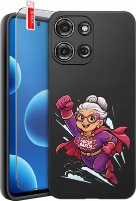 Imagen del producto de Funda para Motorola Moto G75 5G con diseños coloridos + cristal protector 9H