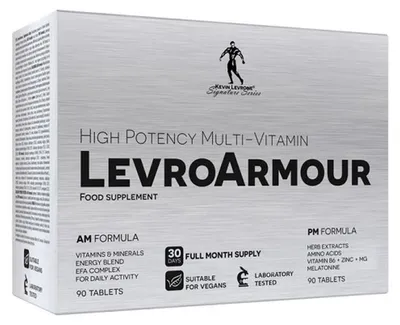 Produktbild von Kevin Levrone LevroArmour AM/PM180 Caps