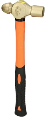 Bankhammer 200 g, Englische Form, BRONZEplus, Fiberglasstiel