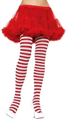 Immagine prodotto di Leg Avenue - Collant A Righe Bianche E Rosse