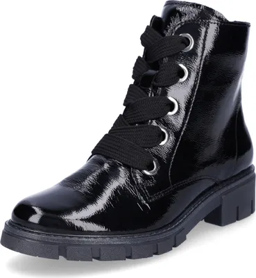 Produktbild von Ara Damen Leder Schnürboot schwarz Lack 5,5