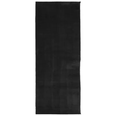 Immagine prodotto di Tappeto a Pelo Corto HUARTE Morbido e Lavabile Nero 80x200 cm