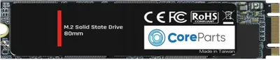Zdjęcie produktu dla CoreParts CPSSD-M.2SATA-256GB, 256 GB, M.2