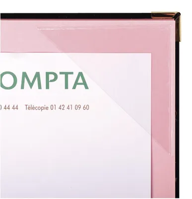 Zdjęcie produktu dla Exacompta teczka na dokumenty do podpisania 654765E, 24 przegródki, czarna