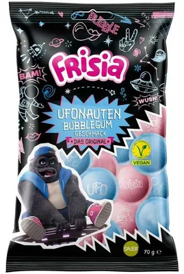 Produktbild von Frisia Ufonauten Bubble Gum 70g