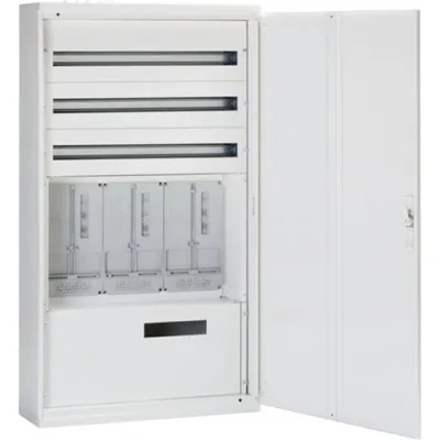 Produktbild von Hager AP-ZÄHLERVERT. SKI 3Z/3R OÖ/S (ZW313W-OS)