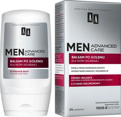 Produktbild von AA Men Advanced Care Aftershave-Balsam für reife Haut 100 ml