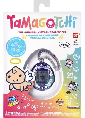 Obrázek produktu pro Tamagotchi Original Angel Night Garden, virtuální mazlíček s barevným displejem, 3 tlačítky a hrami