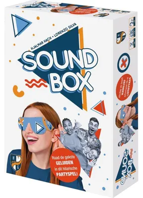 Produktbild von Asmodee Partyspiel Soundbox - kreatives Geräuschspiel für Familien