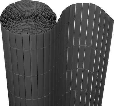 Obrázek produktu pro SWANEW PVC stínící rohož pro ochranu soukromí plot stínící plot balkonový větrolam, antracit, 180 x 400 cm