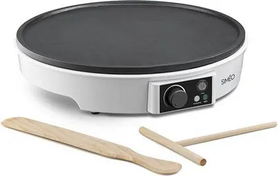 Image de Crêpière électrique Simeo 30cm Revêtement Antiadhésif Et Thermostat Réglable - Simeo