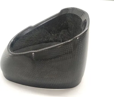Produktbild von Akrapovic Ref:v-ec395 Auspuffblende Schwarz  Schwarz One Size