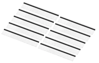 Stiftleiste einreihig 40-polig 26 mm, 10er-Pack, verzinnt, für Leiterplatten