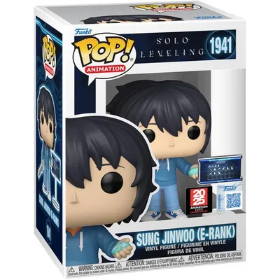 Produktbild von Funko Pop! Animation: Solo Leveling – Sung Jinwoo (E-Rang) #1941 [Limitierte Auflage zur Animation Expo 2025]