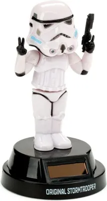 Produktbild von Die originale Stormtrooper-Peace-Solarzellen-Solarkumpelfigur