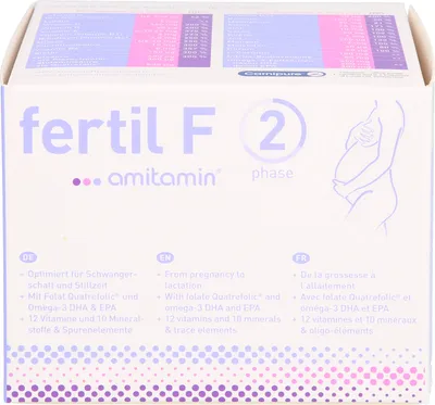 Produktbild von amitamin fertil F phase 2, 120 St KAP