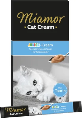 Obrázok produktu pre Miamor 15gx6x11 CatSnack Junior Cream Poultry